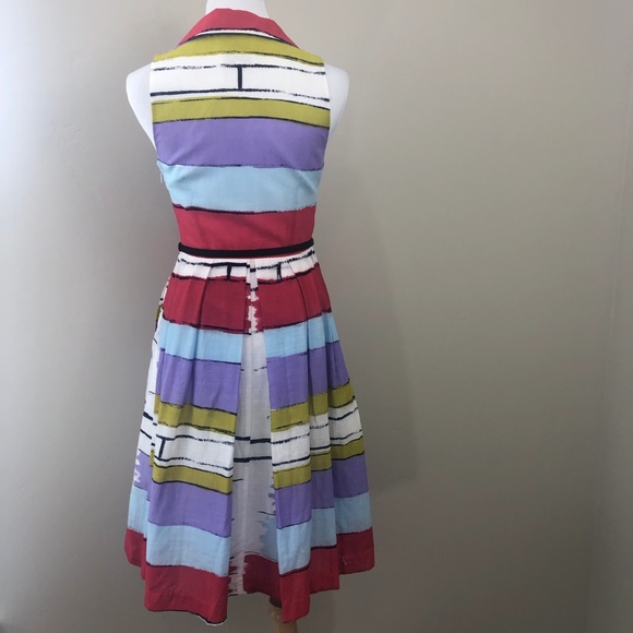 ❌SOLD❌Anthropologie Floreat Sleeveless Dress - Picture 4 of 8